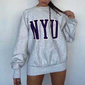 Vintage NYU College Sweatshirt